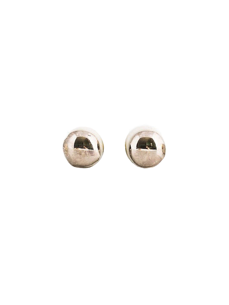Dot Studs - Shiny Silver