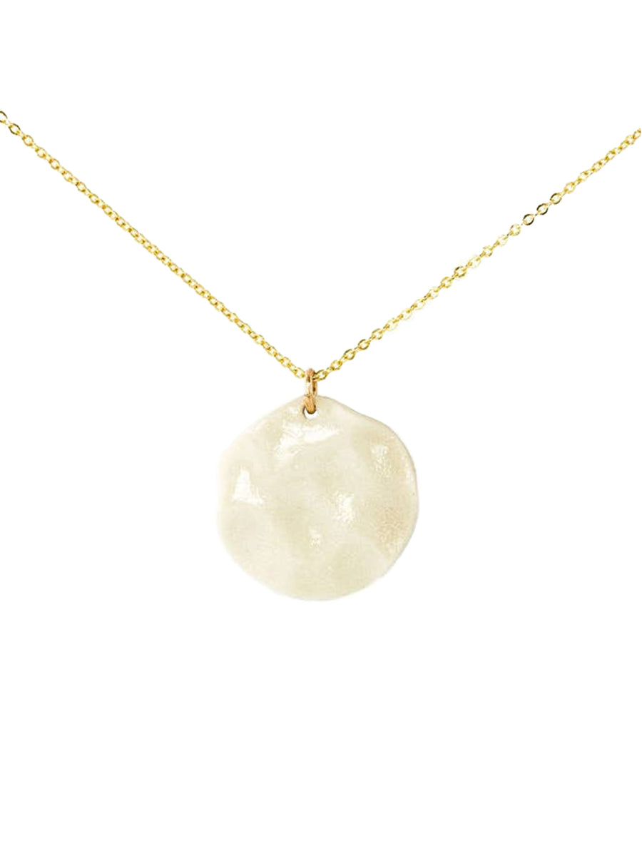 Sun & Moon Pendant Necklace - Mini