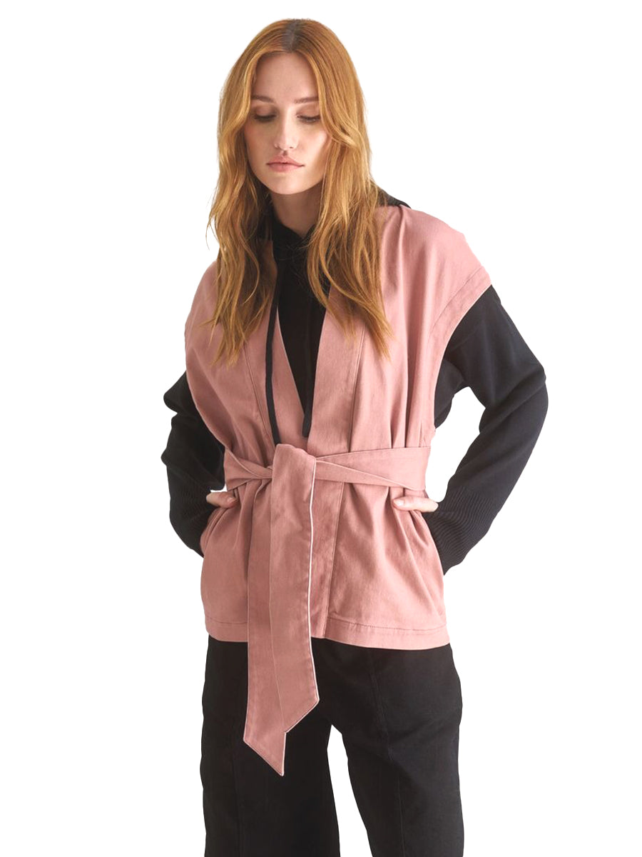 Georgie Gilet - Dusty Pink