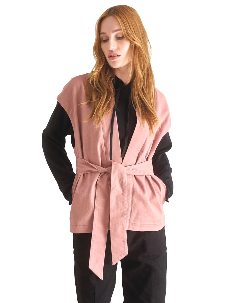 Georgie Gilet - Dusty Pink