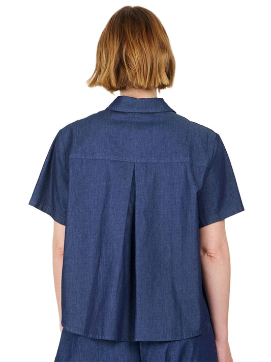 Polly Shirt - Mid-Wash Denim