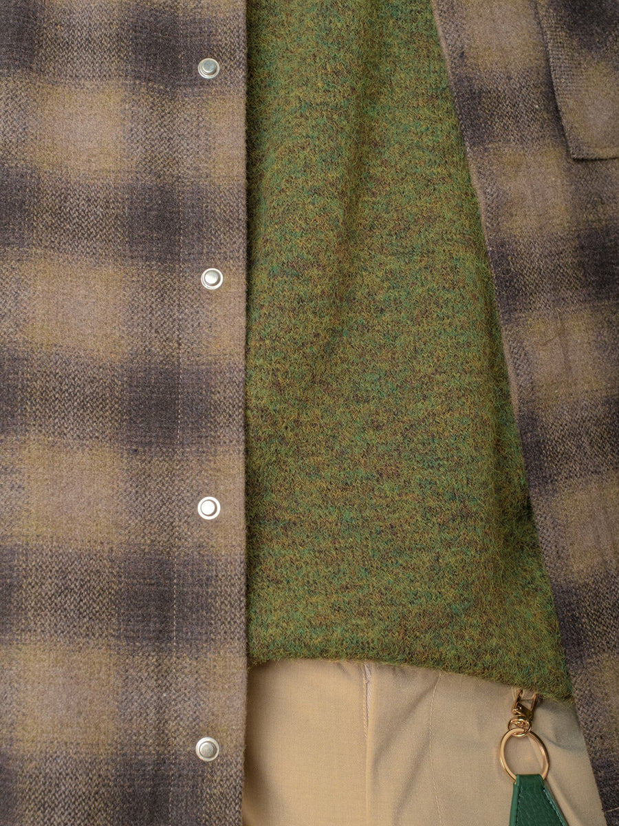 Brushed Knit Crew - Green