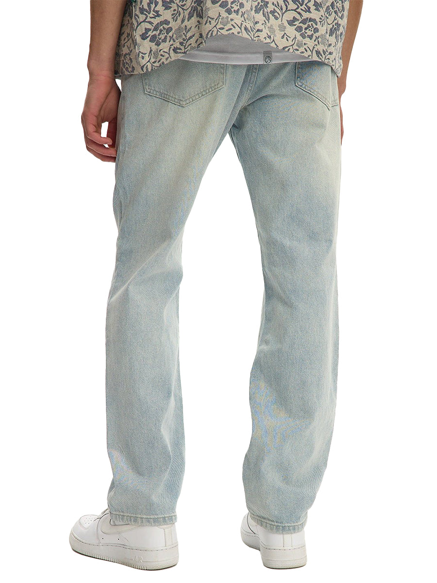 Loose Denim - Bleached Light Blue