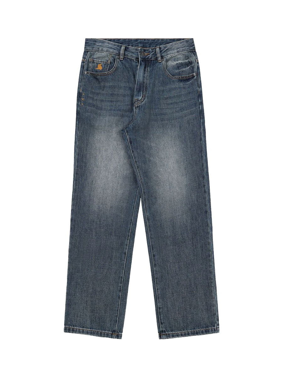 Loose Denim - Dark Indigo