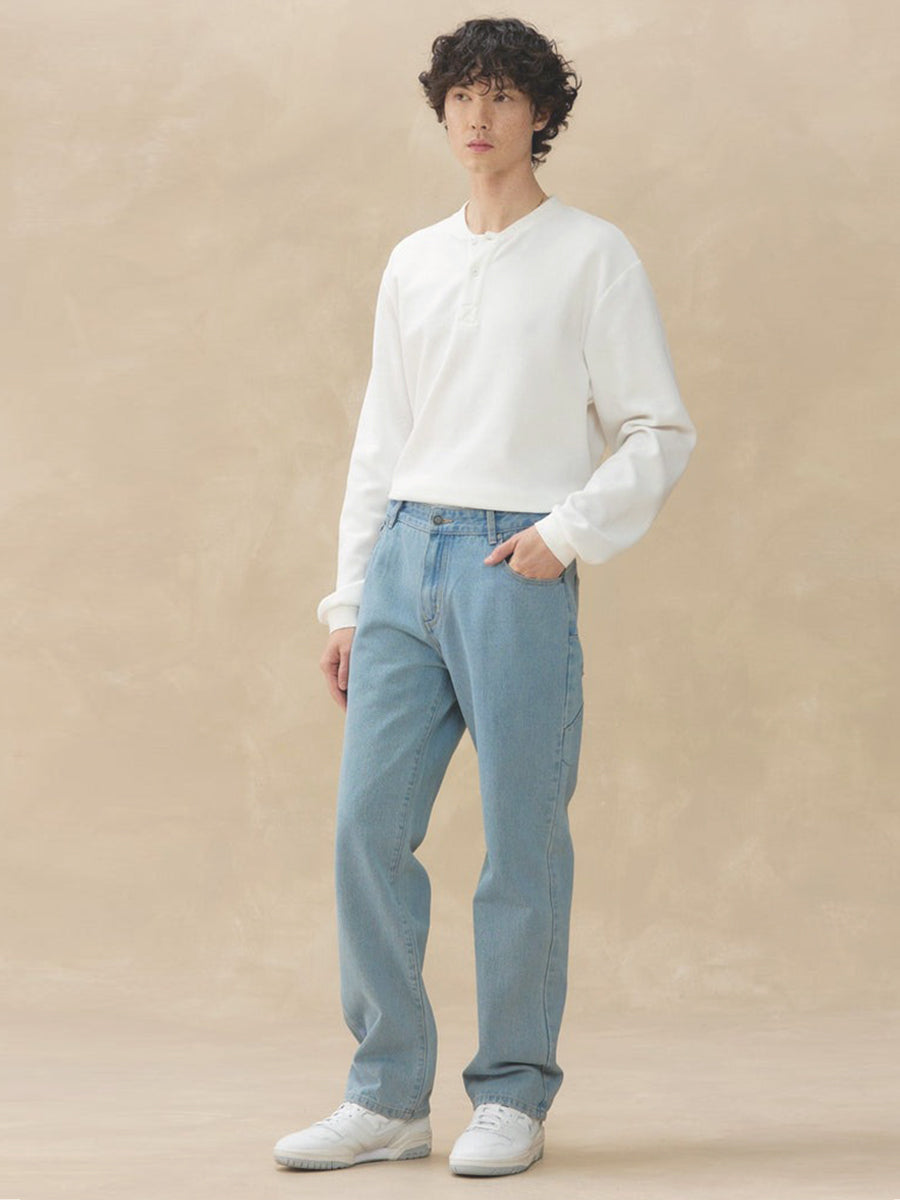 Loose Denim - Light Blue