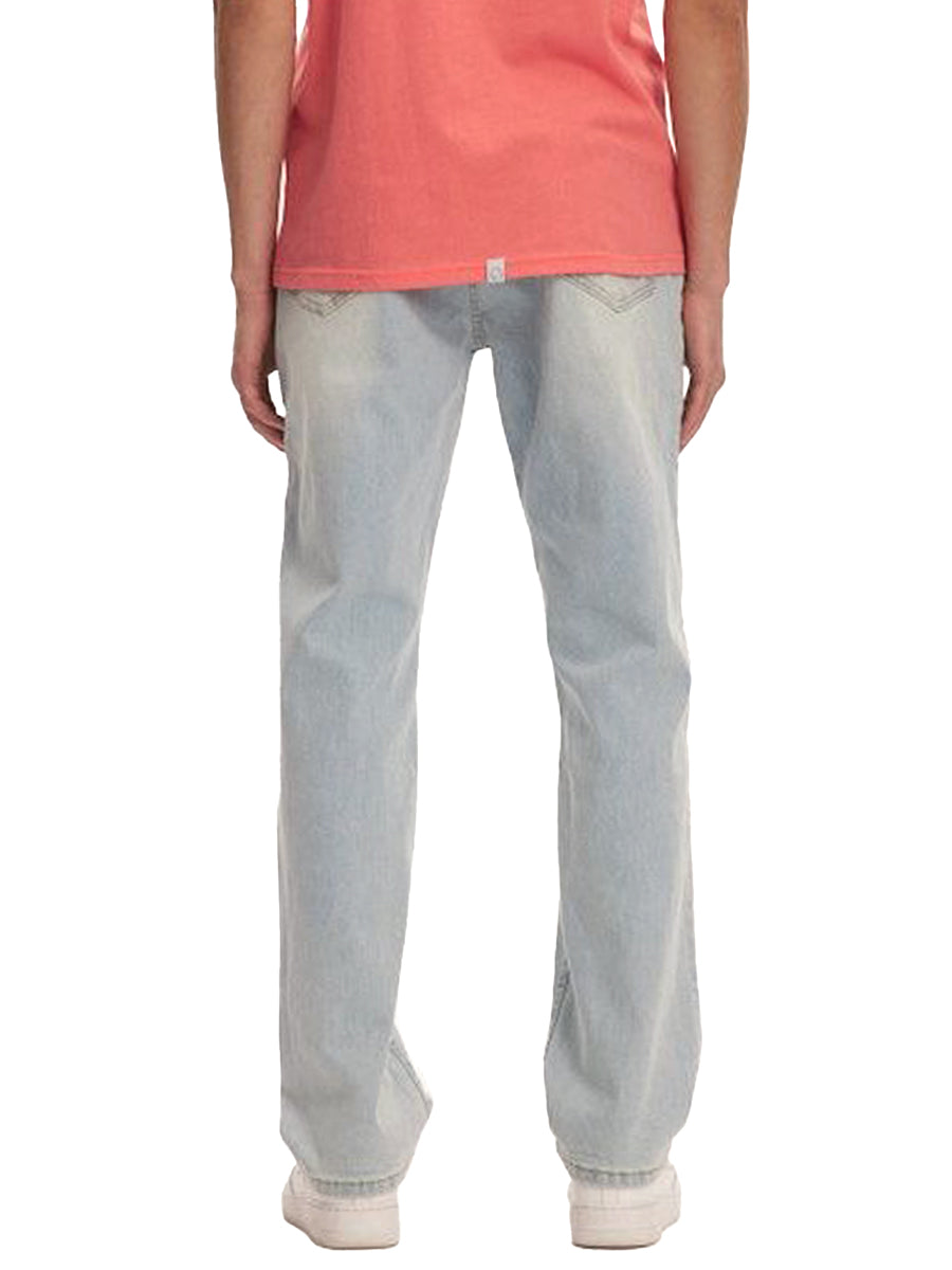 Straight Leg Jeans - Light Blue