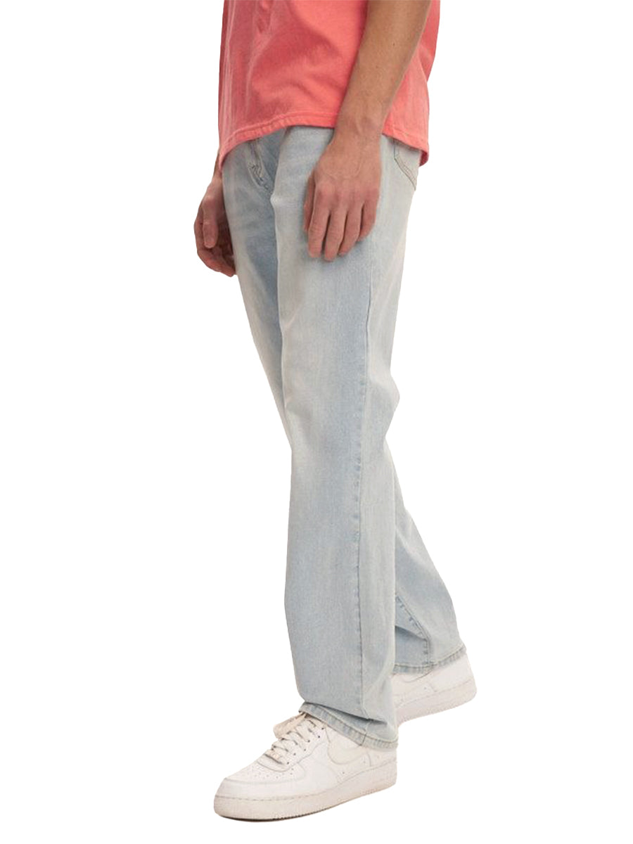 Straight Leg Jeans - Light Blue