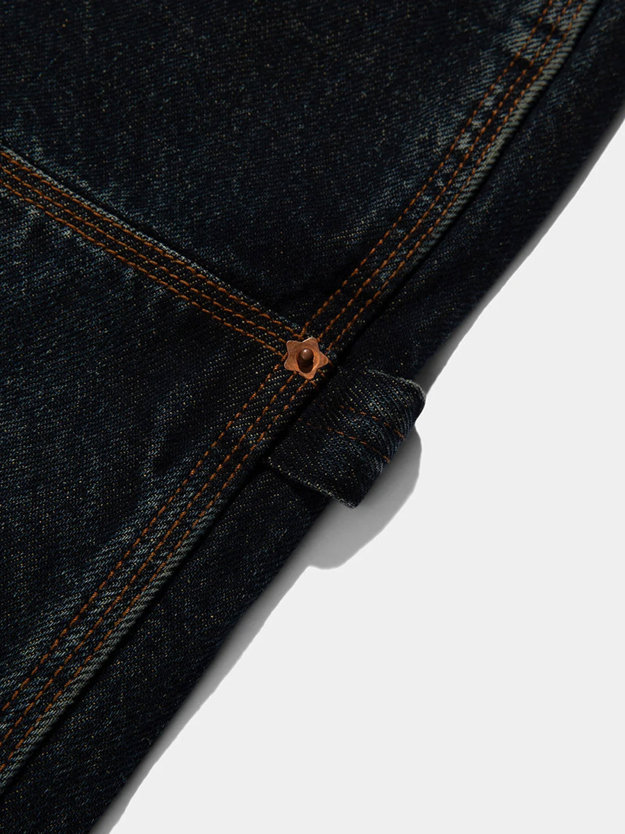 Double-Knee Carpenter Pants - Dirty Indigo