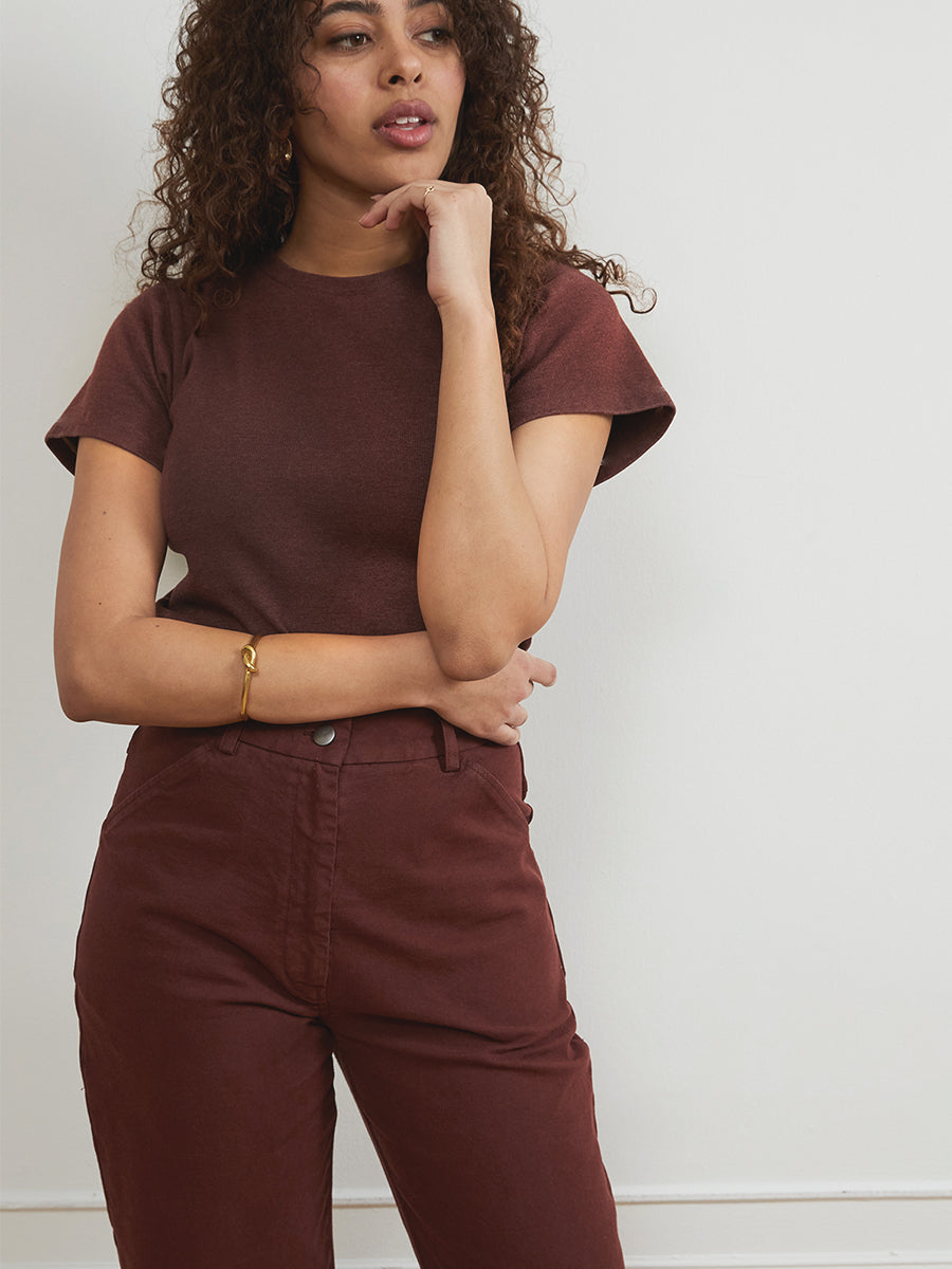 Agnes Pants - Coffee