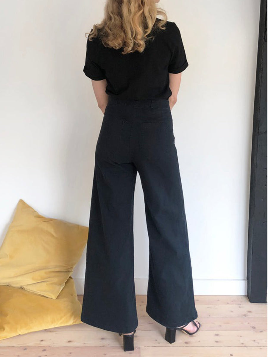 Long Sabrina Pants - Black