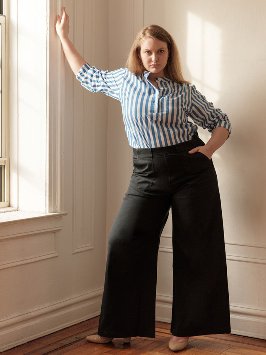 Long Sabrina Pants - Black