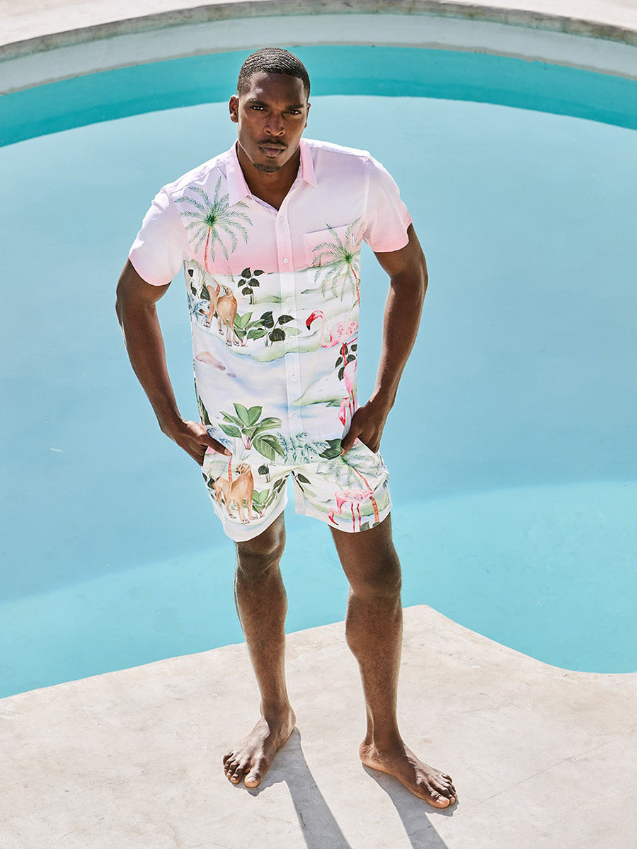Palm Beach Wallpaper Weekend Shirt