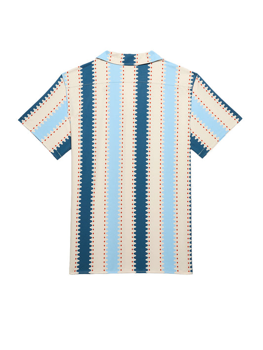 Strike a Match Weekend Shirt - Blue