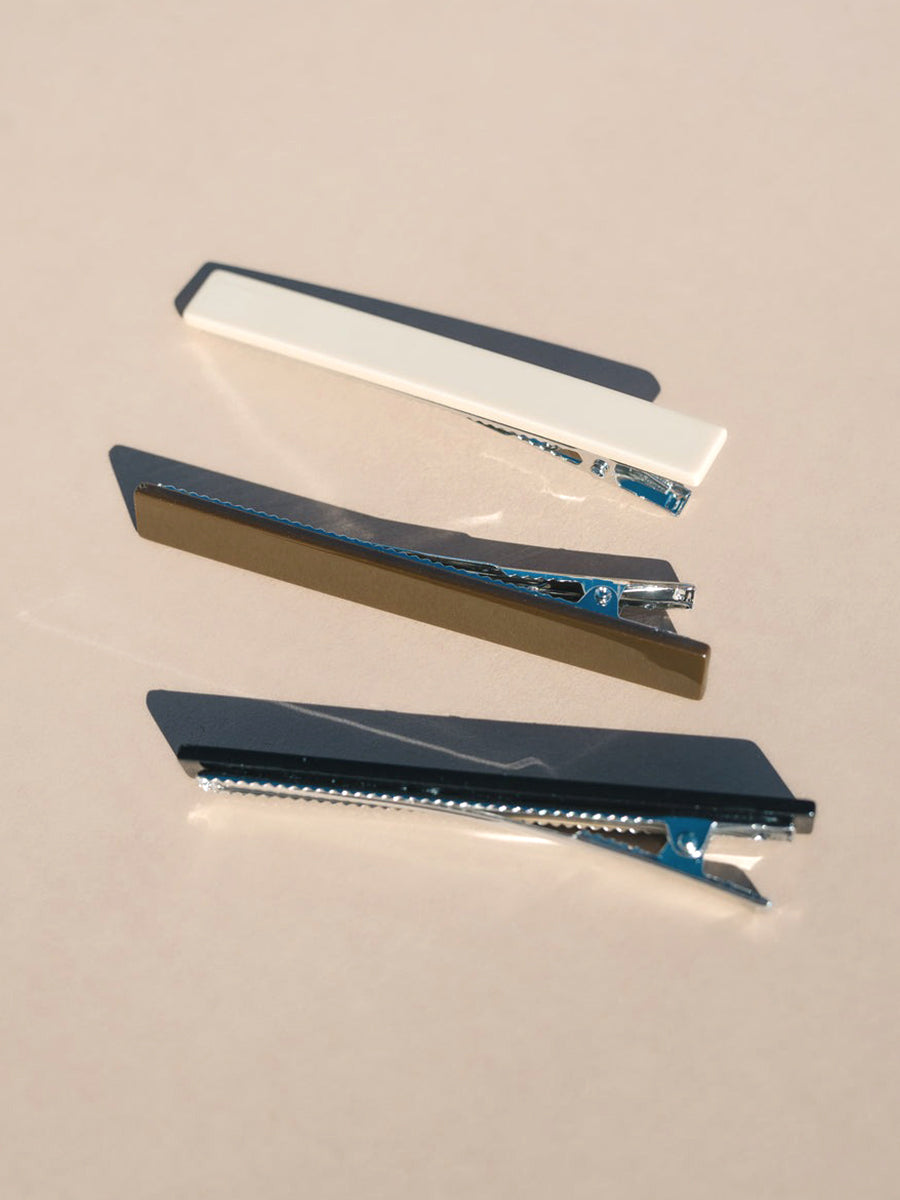 Evie Hair Clips - Neutral
