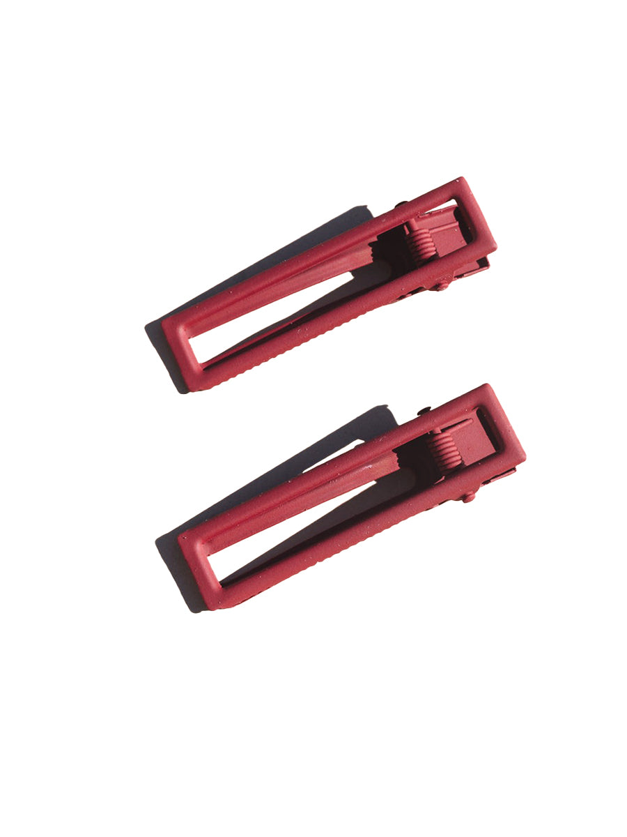 Lulu Hairclip Set - Cherry
