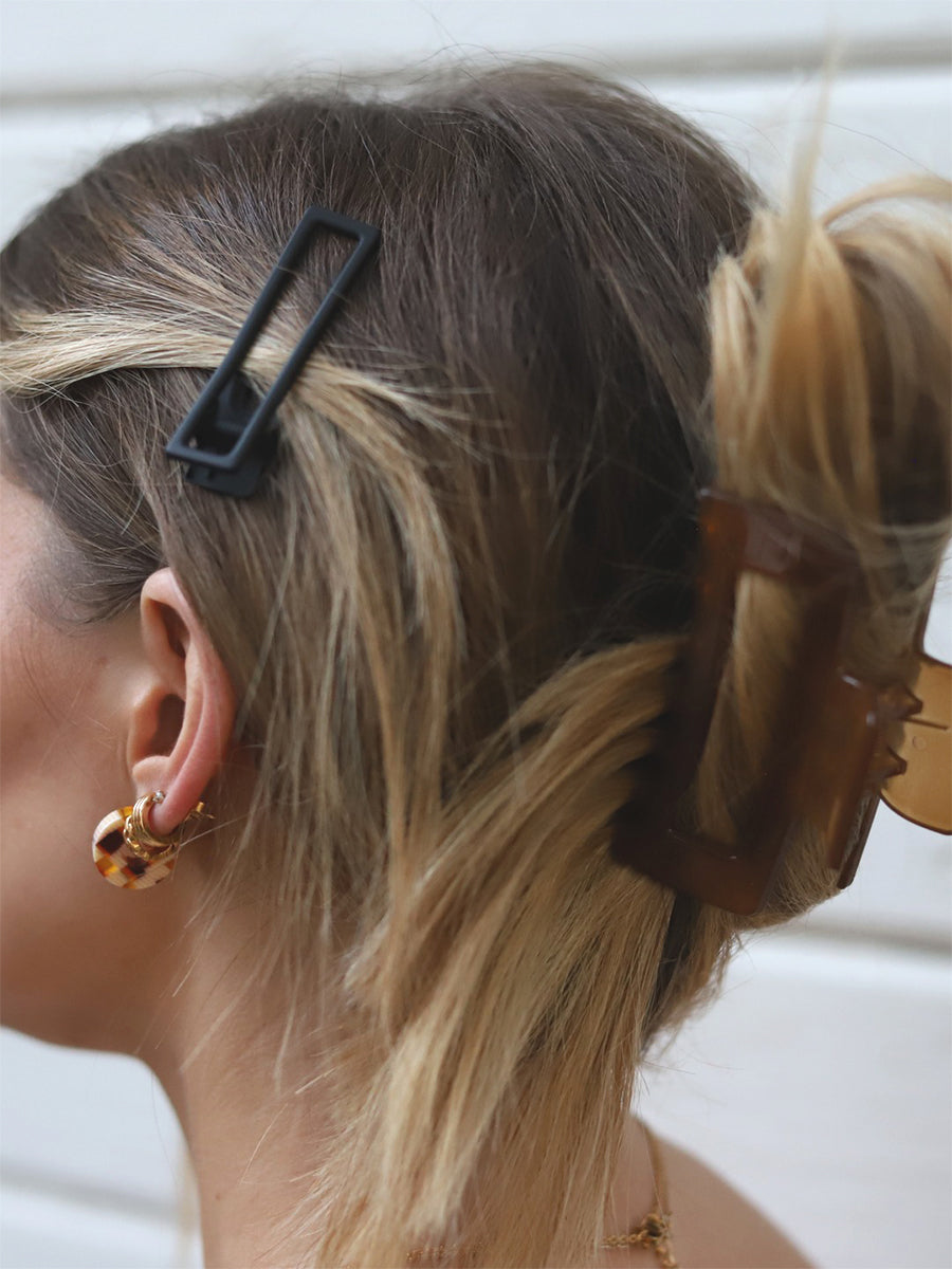 Lulu Hairclip Set - Butter