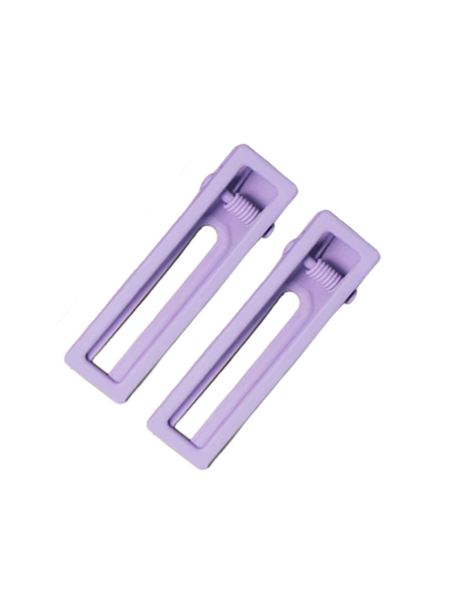 Lulu Hairclip Set - Lilac