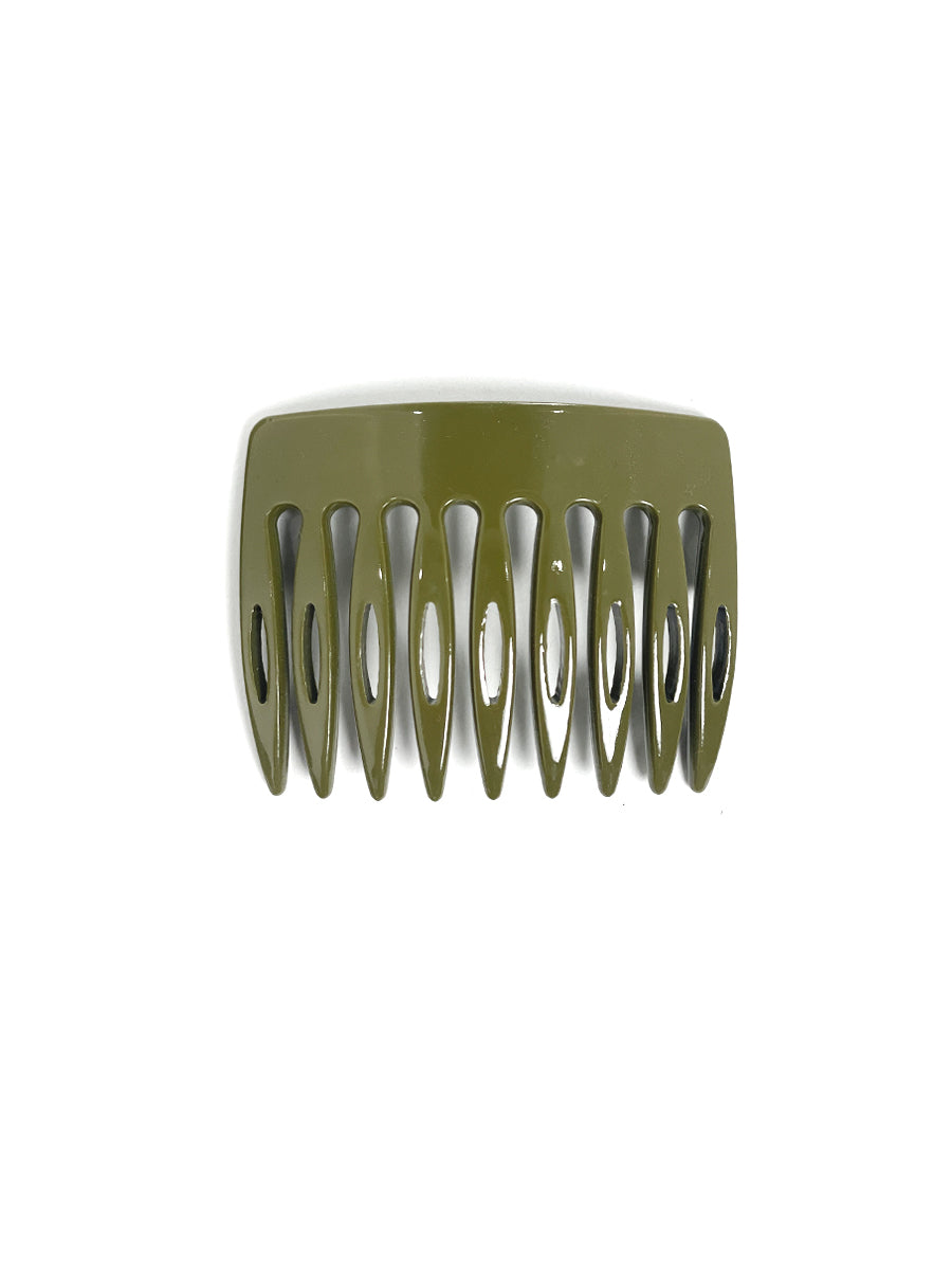 Side Hair Comb - Okra