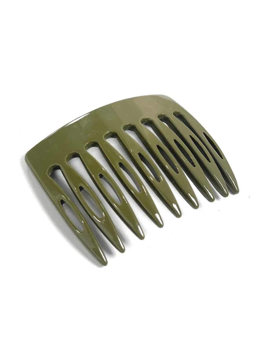 Side Hair Comb - Okra