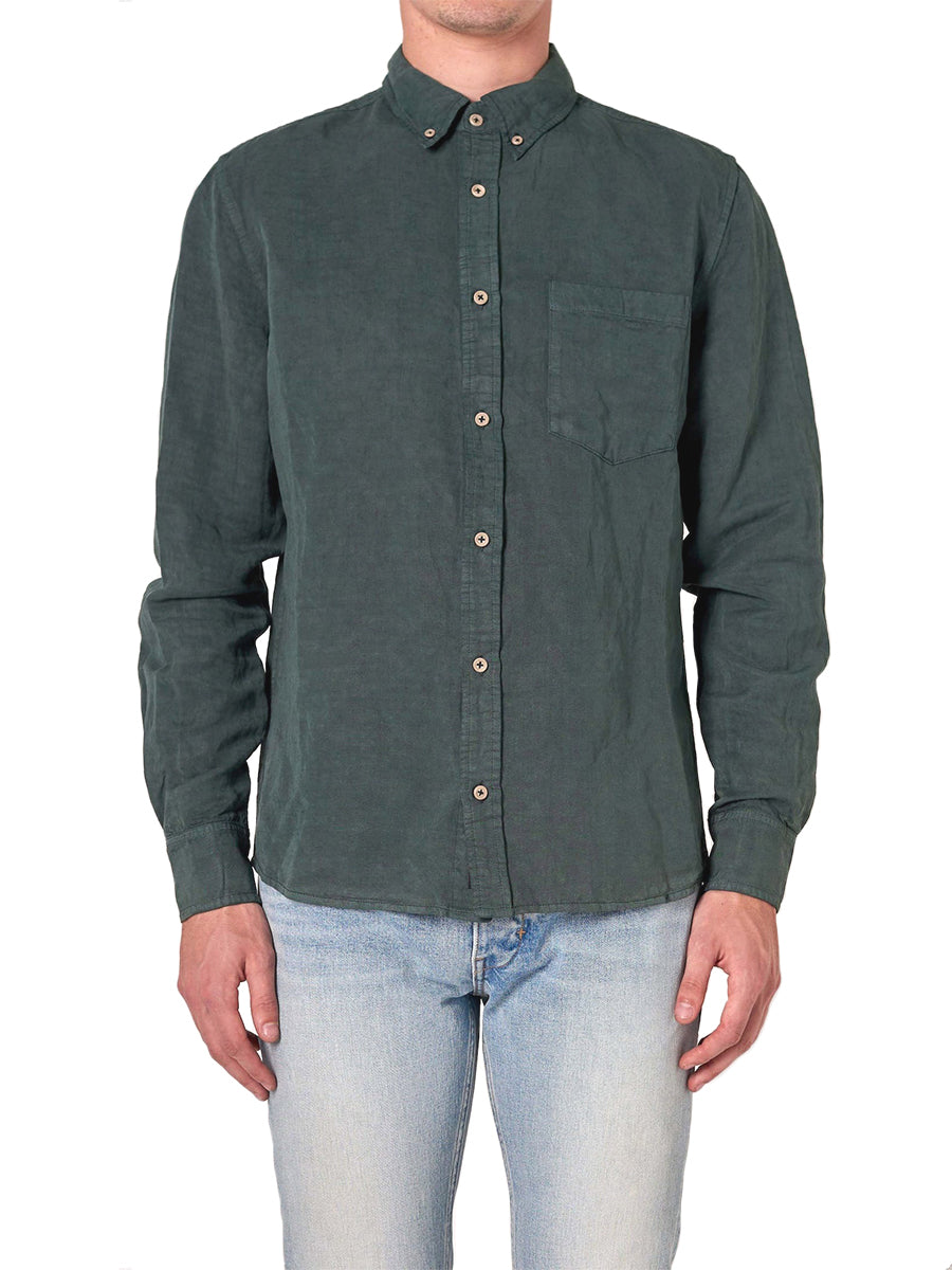 Curtis Long Sleeve - Dark Pine