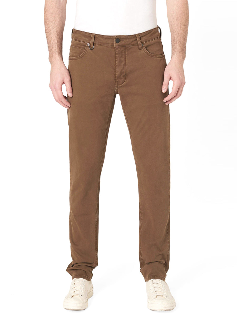 Lou Slim Twill - Chestnut