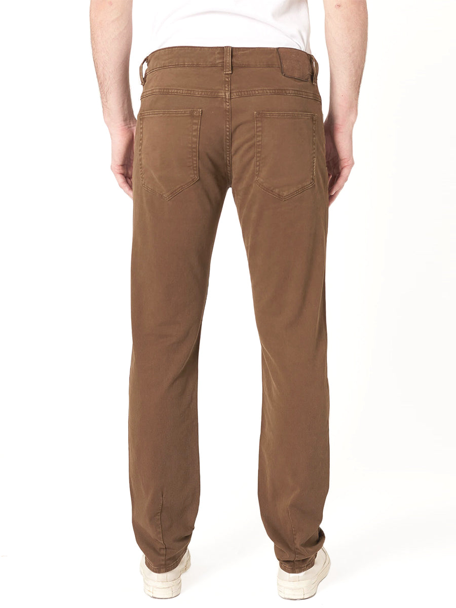 Lou Slim Twill - Chestnut