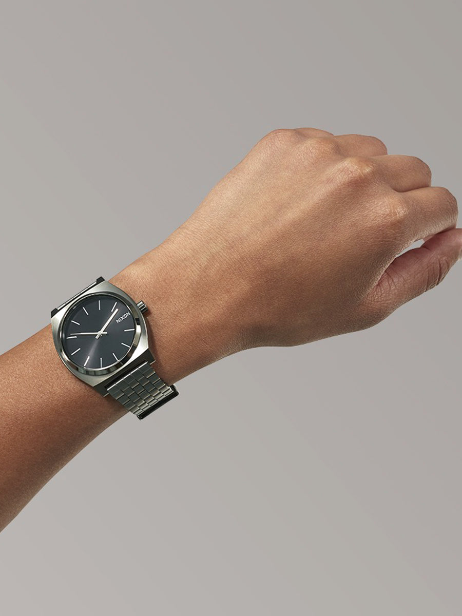 Time Teller Watch - Gunmetal & Black Sunray