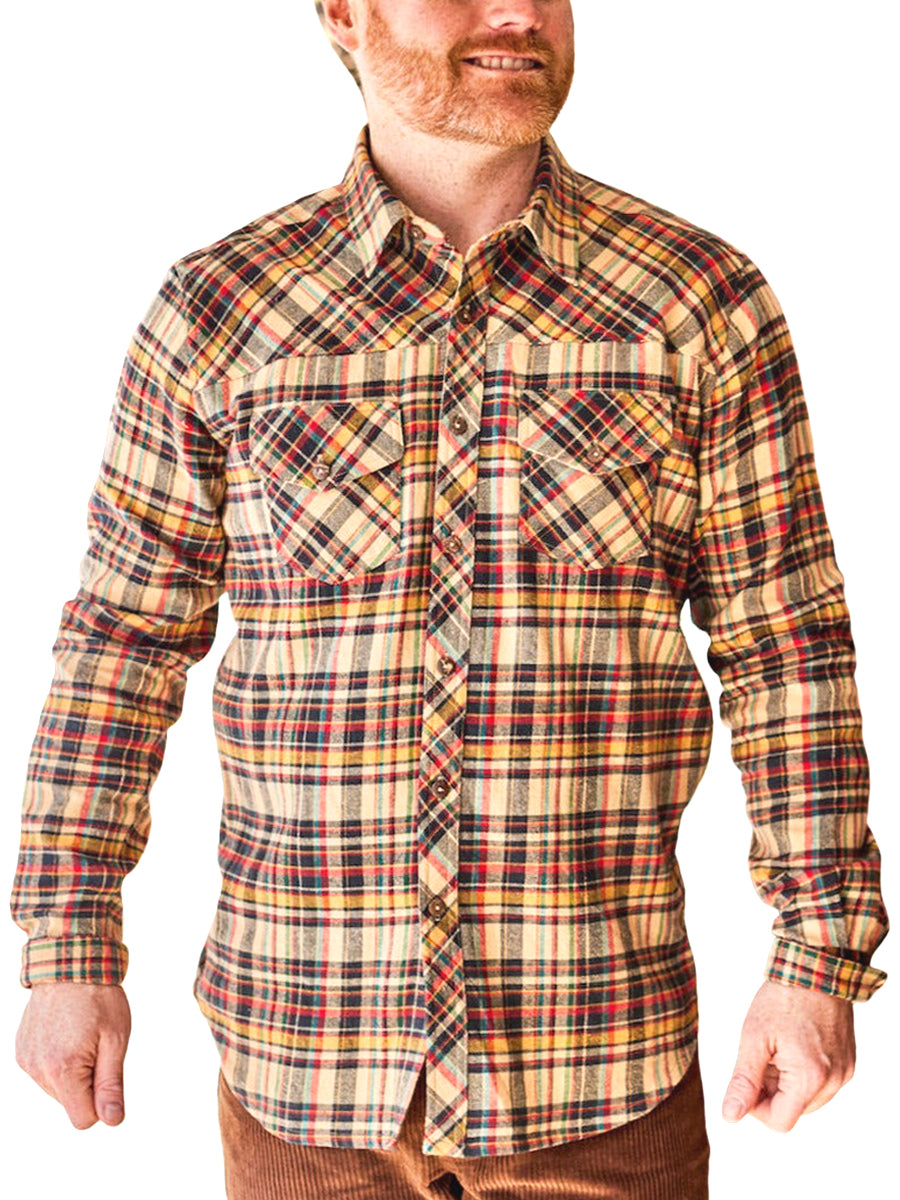 Golden Lodge Flannel Shirt - Multi