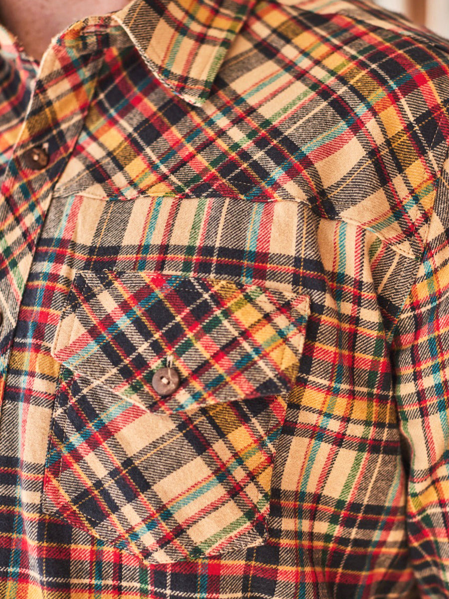 Golden Lodge Flannel Shirt - Multi