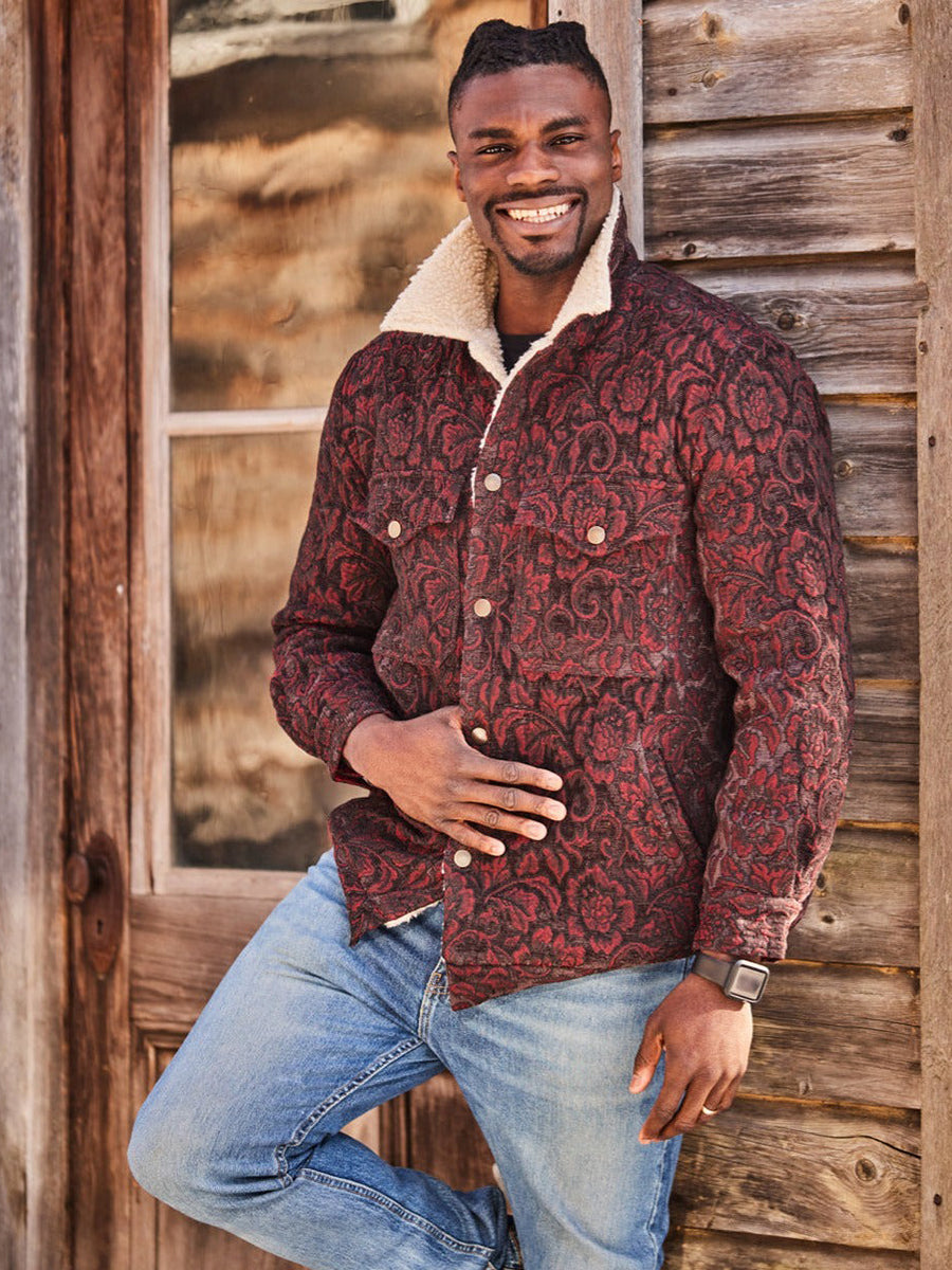 Roses After Dark Jacket - Black