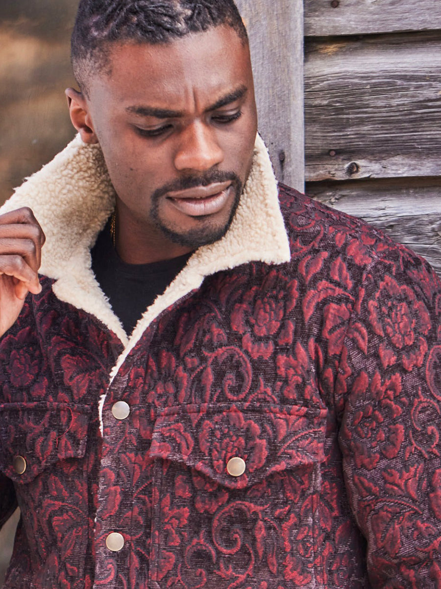 Roses After Dark Jacket - Black