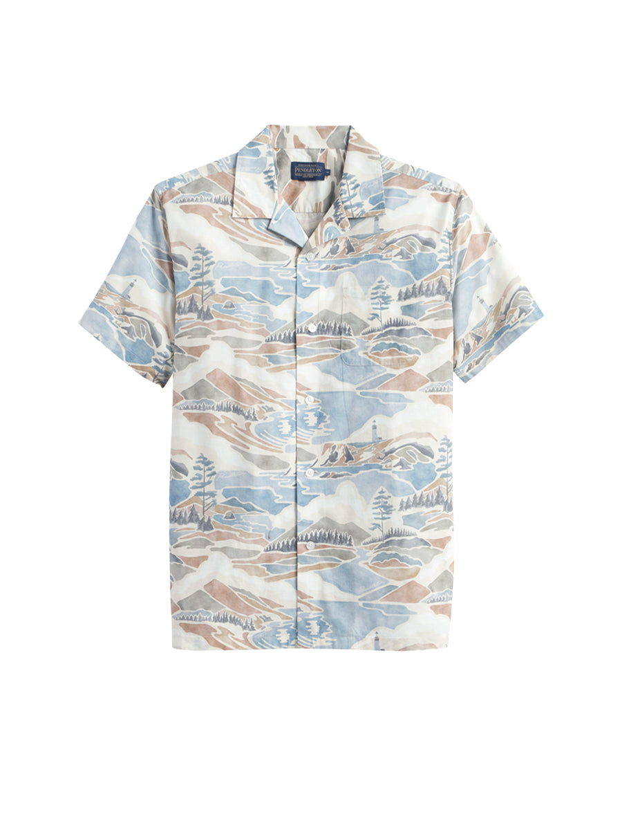 Aloha Shirt - Pacific Landscape
