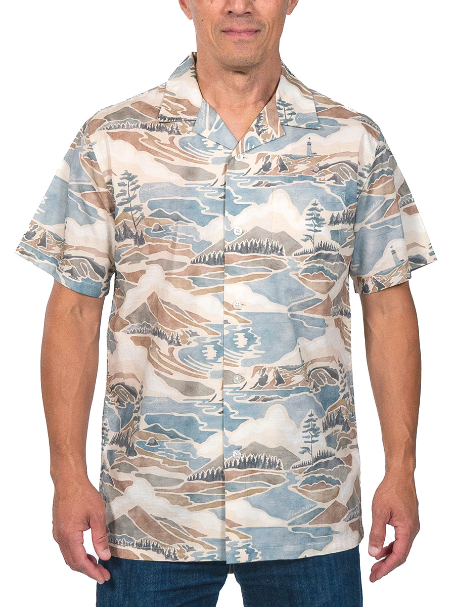 Aloha Shirt - Pacific Landscape