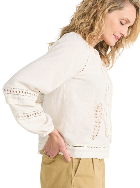 Athena Blouse - Ivory