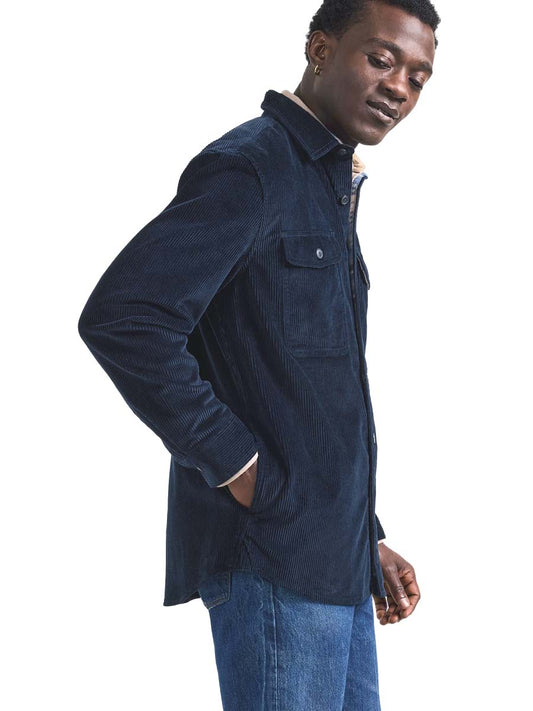 Belmont Corduroy Shirt - Navy