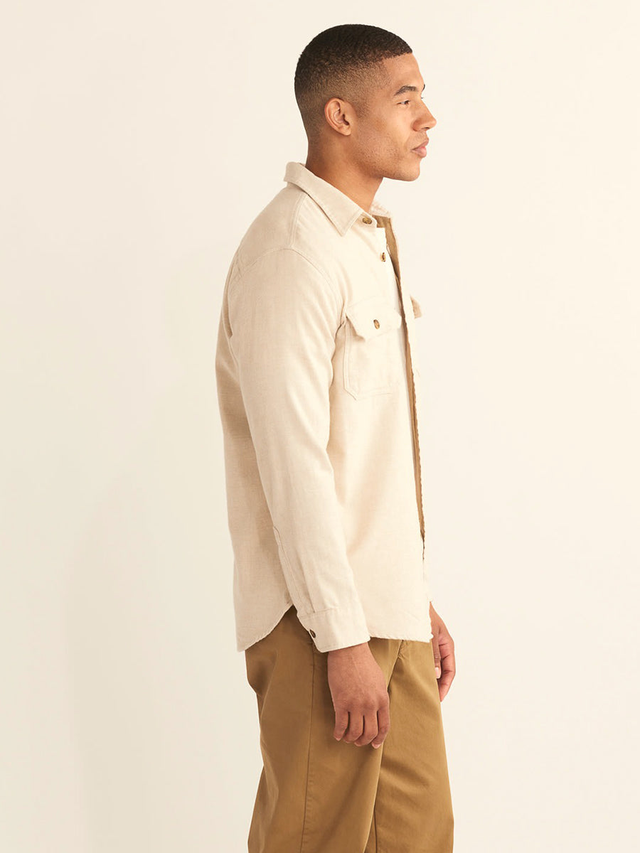 Burnside Flannel Shirt - Sand