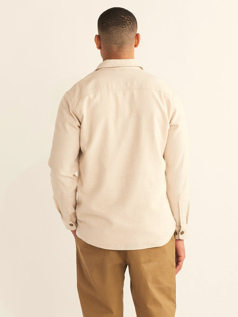 Burnside Flannel Shirt - Sand