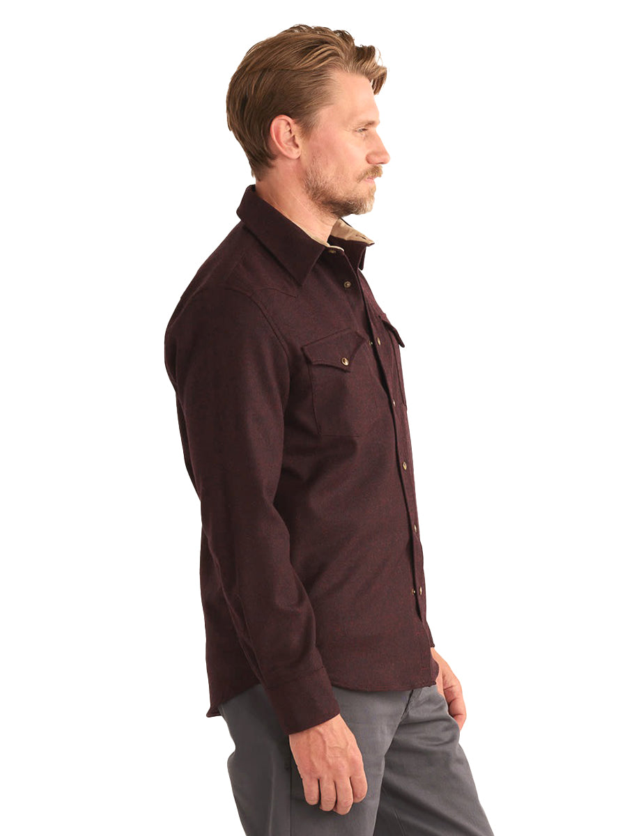 Canyon Shirt - Burgundy