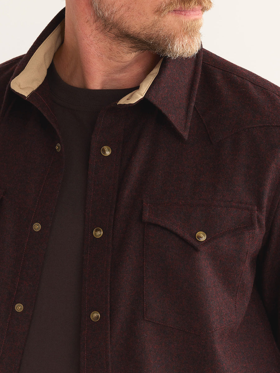 Canyon Shirt - Burgundy