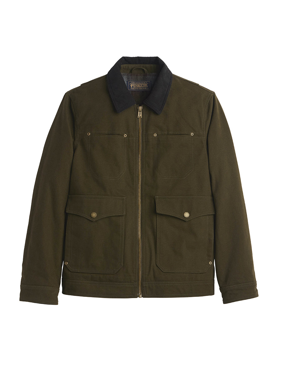 Carson City Ranch Coat - Dark Olive