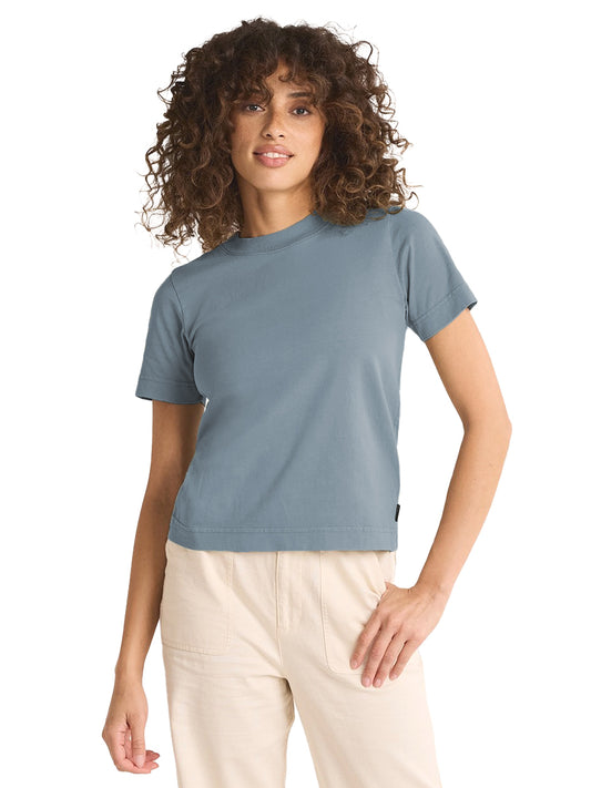 Deschutes Tee - Stormy Blue