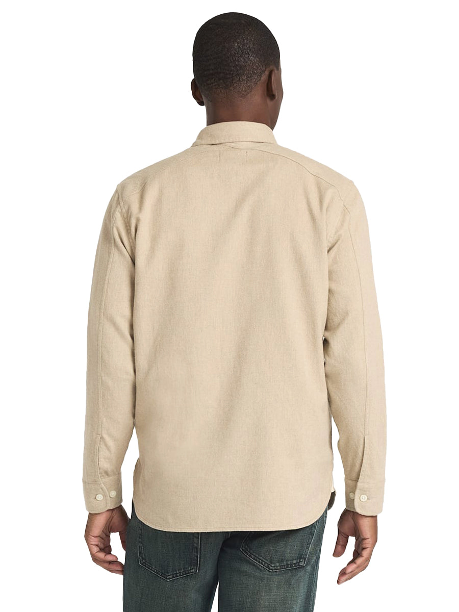 Fremont Flannel Shirt - Tan Heather