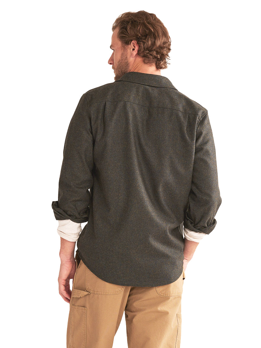 Lodge Fitted Shirt - Blue Green Multi