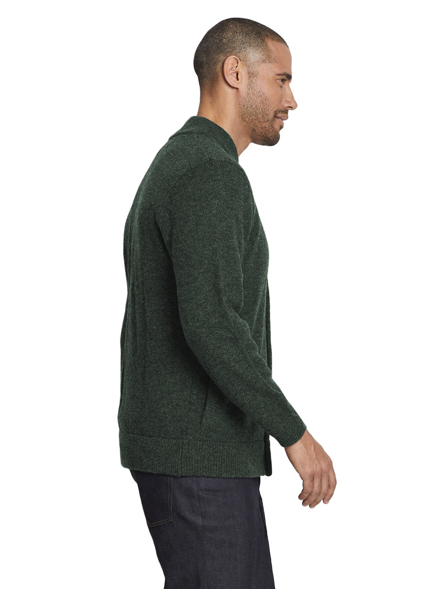 Shetland Cardigan - Fir