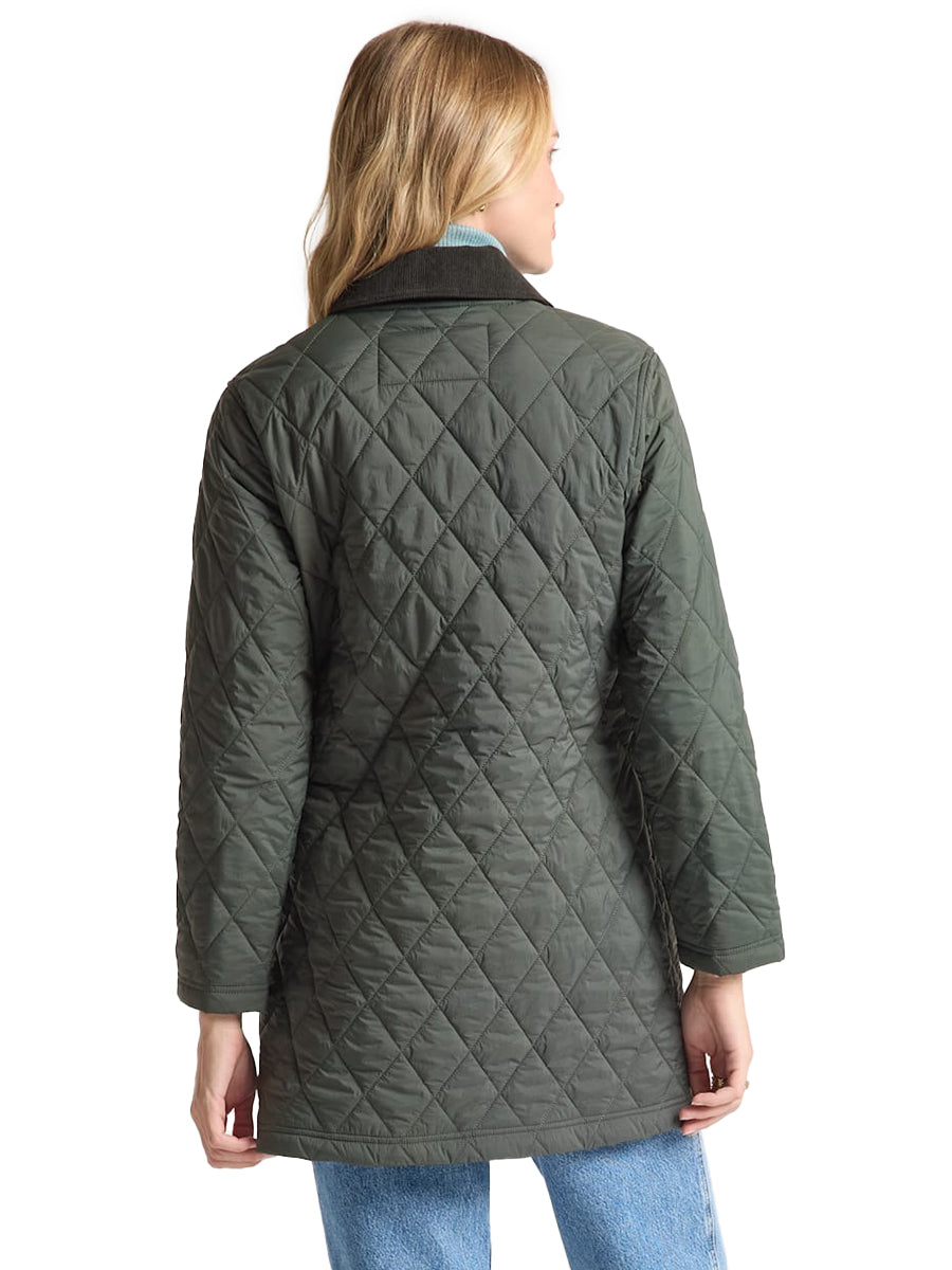Sun River Cord Accent Field Coat - Rosin