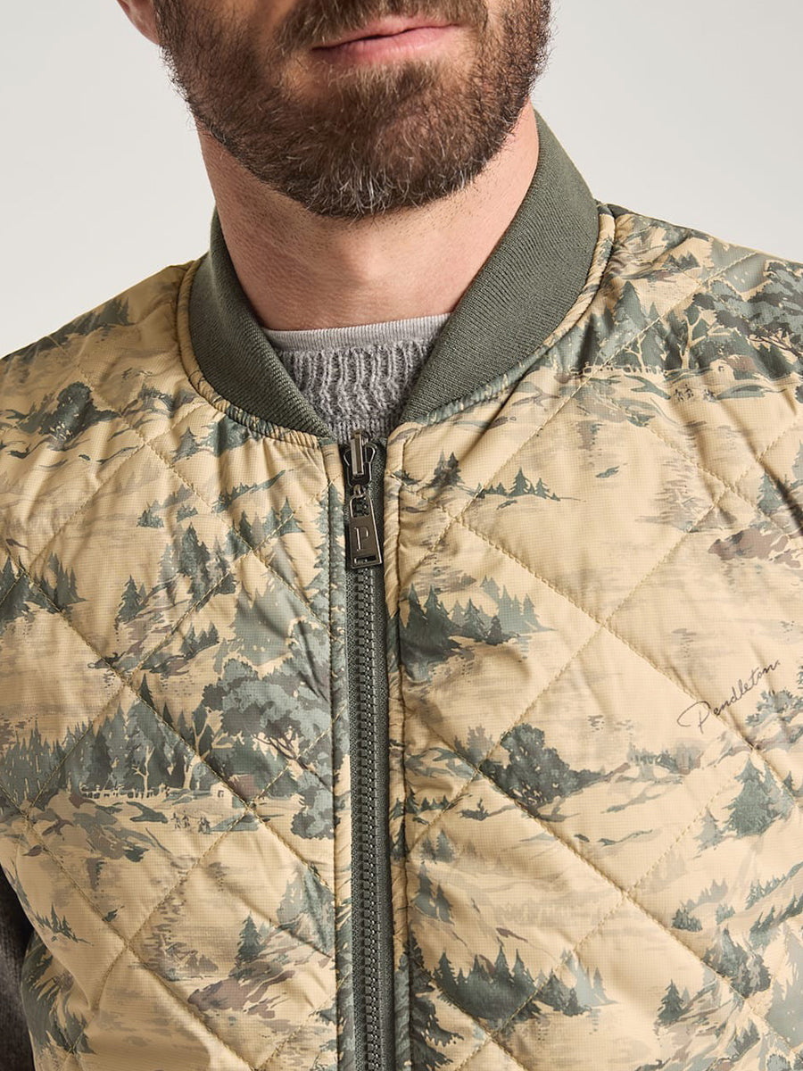 Wildwood Reversible Vest - NW Trees