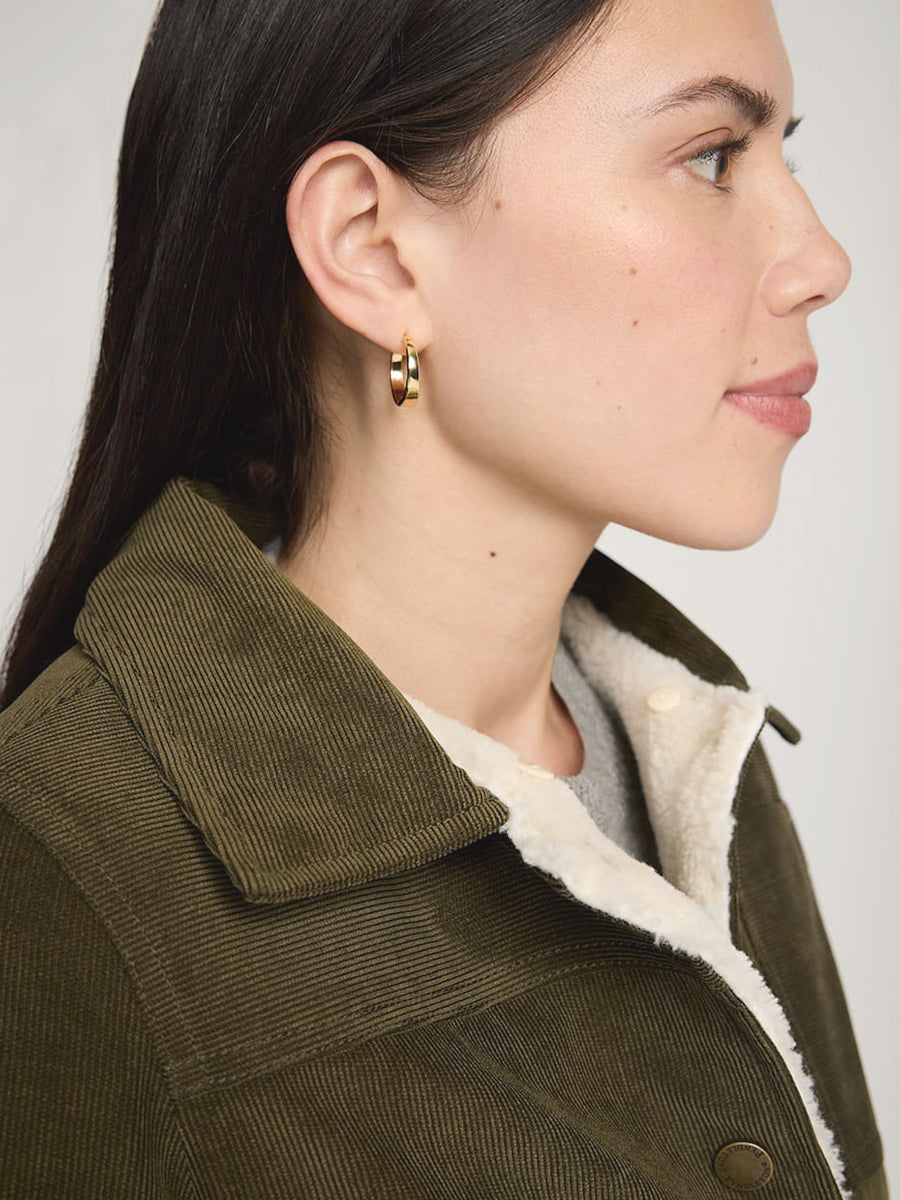 Wind River Corduroy Trucker - Dark Olive