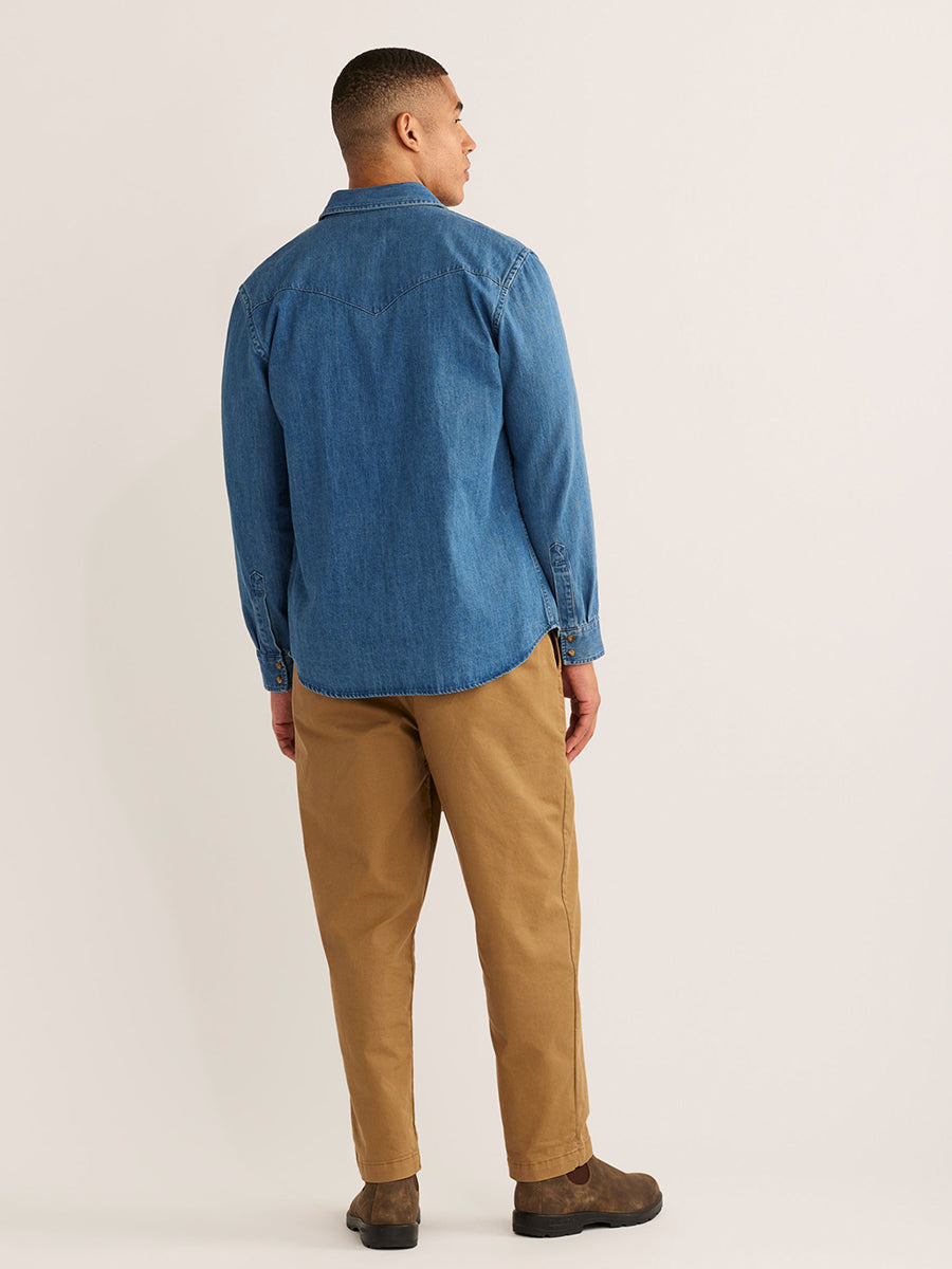 Wyatt Denim Shirt - Indigo Denim