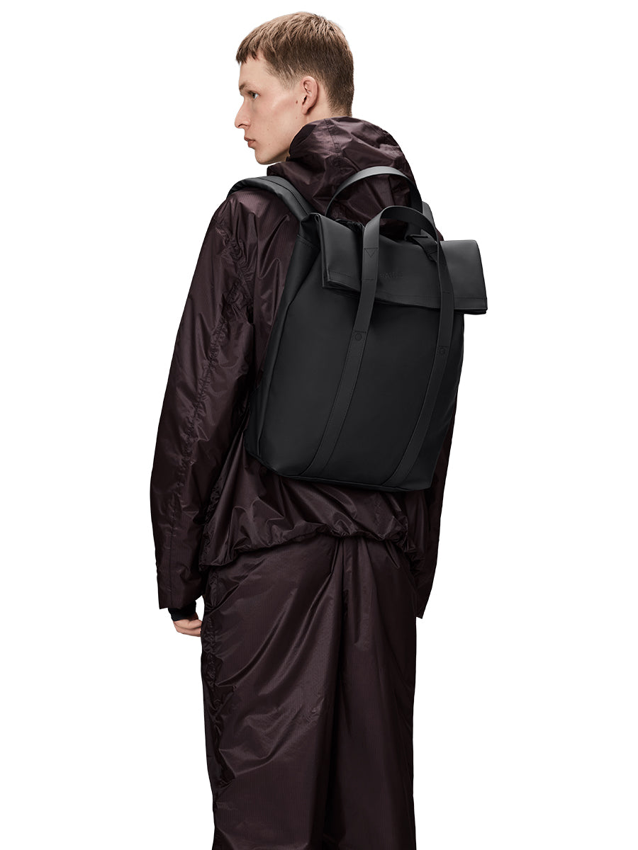 2-Way Tote Backpack - Black