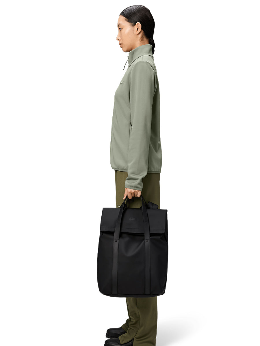 2-Way Tote Backpack - Black